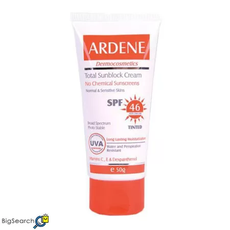 راهنمای خرید کرم ضد آفتاب؛ کرم ضد آفتاب رنگی آردن SPF46 برای پوست خشک