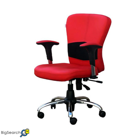 صندلی اداری آرکانو با مدل S330T از جنس چرم ساخته شده است
