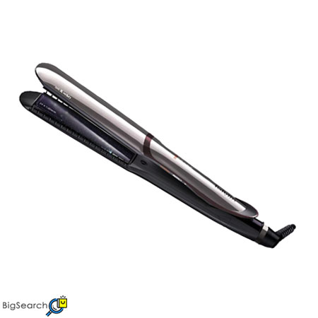 اتو مو حرفه ای بابیلیس مدل ST387SDE برای موهای خشک و مرطوب، دارای دو دکمه‌ اضافی برای صاف کردن سریع و ملایم موها