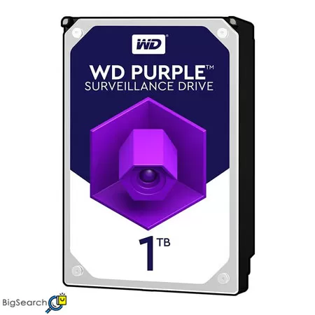 هارد اینترنال وسترن دیجیتال مدل Purple WD10PURZ با ظرفیت 1 ترابایت