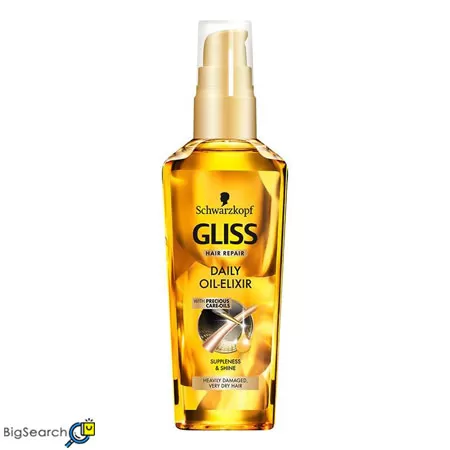 روغن ترمیم کننده موی خشک و آسیب دیده گلیس سری Hair Repair مدل Daily
