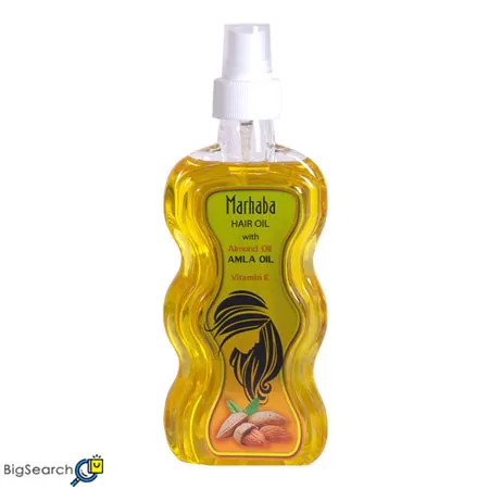 روغن مو ضد ریزش و تقویت کننده مرحبا مدل Almond Oil