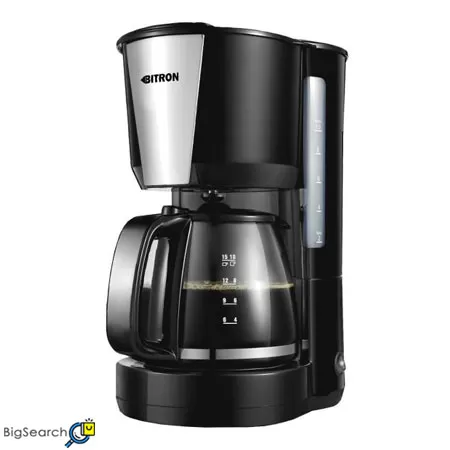 قهوه ساز بایترون مدل BKF-60 از صفحه گرم نگه دارنده قهوه بهره می برد و تا 12 فنجان قهوه ظرفیت داردو