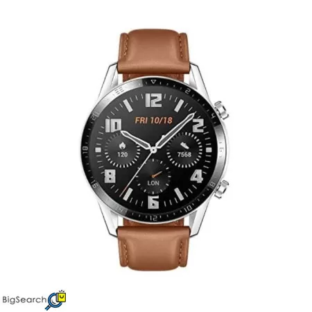 ساعت هوشمند هوآوی مدل WATCH GT 2 LTN-B19 46 mm با حسگرهای شتاب سنج، ژیروسکوپ، سنجش نور محیط، قطب نما، شمارش ضربان قلب، فشارسنج