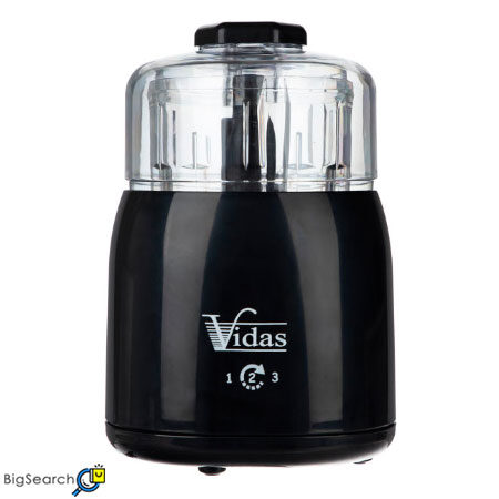 خردکن برقی «VIR-3332» با ظرف شفاف و تیغه های استیل تیز