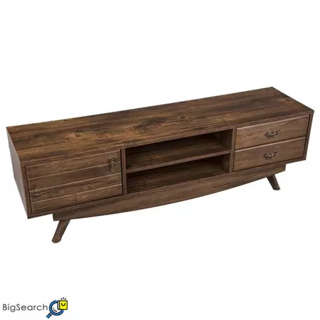 میز تلویزیون کارینو مدل EM122 با طول 140 سانتی‌متر که از جنس MDF و روکش پی‌وی‌سی با طرح چوب ساخته شده است، جزو بهترین میز تلویزیون بازار است