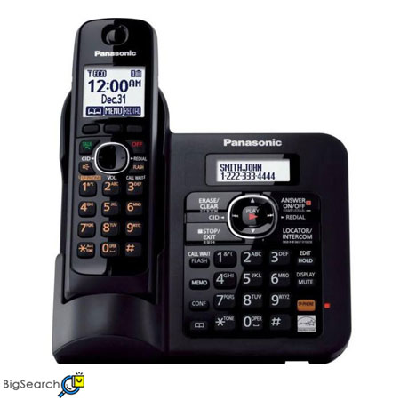 تلفن بی سیم پاناسونیک مدل KX-TG3821BX با صفحه نمایش ۱.۸ اینچ یکی از پرفروش‌ترین محصولات پاناسونیک است