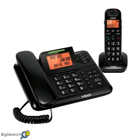 تلفن وی تک مدل CS6147 بی سیم امکان انتخاب حالت کاهش امواج و نویز است و دارای کلید افزایش کیفیت صدا می باشد