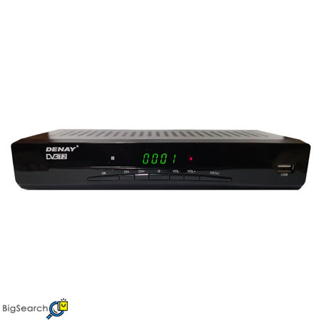 گیرنده دیجیتال دنای مدل DVB-T STB961T2 با منوی فارسی و ظرفیت ذخیره ۱۰۰۰ کانال