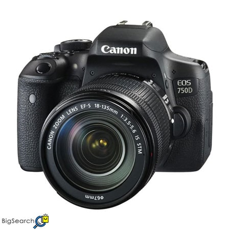 دوربین عکاسی و فیلمبرداری کانن مدل EOS 750D