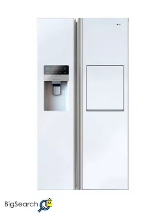 یخچال و فریزر ساید بای ساید اسنوا مدل S8-2322GW با کیفیت خوب و مصرف انرژی پایین