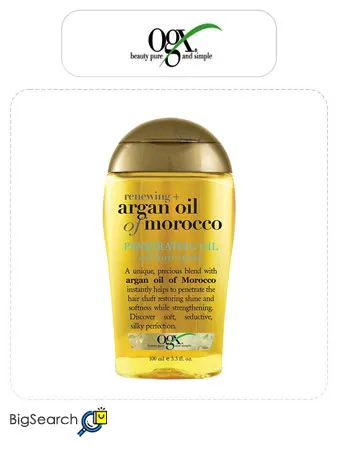 روغن آرگان او جی ایکس (Ogx) مناسب برای انواع مو