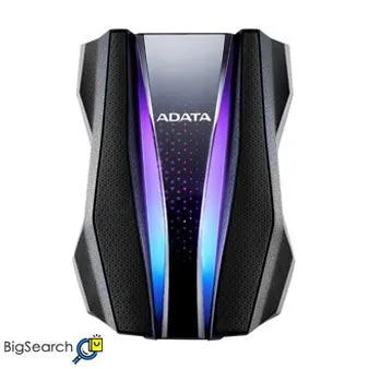هارد اکسترنال ای دیتا HD770G با نورپردازی RGB و بدنه‌ی مقاوم در برابر آب و ضربه