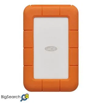 هارد دیسک اکسترنال لسی مدل RUGGED با بدنه‌ای مقاوم در برابر ضربه، سقوط و نفوذ آب