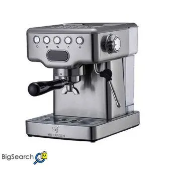 اسپرسو ساز مباشی مدل ME-ECM 2034 با بدنه استیل ضدزنگ و قطعات باکیفیت جزو اسپرسو ساز خوب خانگی است