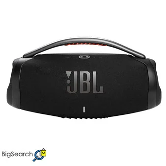 جی بی ال Boombox 3؛ بهترین اسپیکر بلوتوثی قابل حمل برای شنیدن موسیقی؛ مناسب برای  مهمانی، خانه و سفر