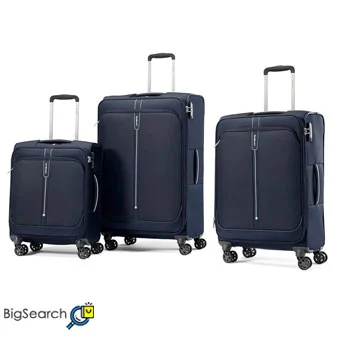 چمدان سامسونیت با چرخ‌های باکیفیت برای مانور آسان و طراحی مدرن جزو بهترین برند چمدان مسافرتی است.