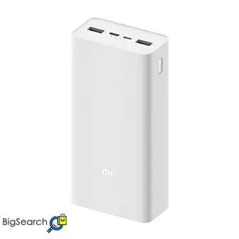 پاوربانک شیائومی مدل Mi PB3018ZM ظرفیت 30000 میلی آمپر ساعت دارای پورت های متعدد و شارژ سریع