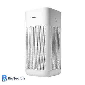دستگاه تصفیه هوا هانیول؛ طراحی شده برای متراژهای بالا، دارای فیلتر HEPA و کربن فعال ، حذف ذرات و بو