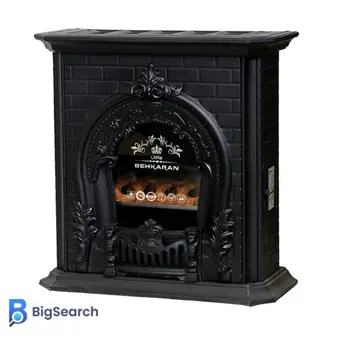 بخاری گازی بهکاران طرح شومینه با مصرف بهینه، قدرت گرم کنندگی بالا و قیمت مناسب برای خانههای ایرانی