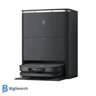 جارو رباتیک اکووکس مدل X5 Pro Omni با طراحی D-شکل برای نظافت گوشه‌ها