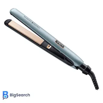 اتو مو رمینگتون S9300 با صفحات سرامیک غنیشده با روغن آرگان برای براقیت طبیعی مو