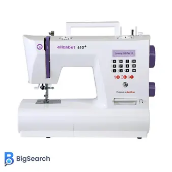 چرخ خیاطی کاچیران الیزابت 610 پلاس با طراحی کم‌صدا و مناسب دوخت‌های دقیق
