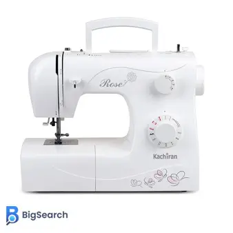 چرخ خیاطی کاچیران رز 211 پلاس با طراحی فشرده و مناسب دوخت‌های روزمره خانگی