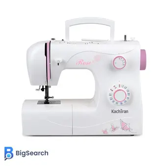 چرخ خیاطی کاچیران رز 232 پلاس سبک و مناسب کاربران مبتدی با دوخت‌های پایه