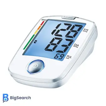 دستگاه فشار خون دیجیتال بیورر مدل BM44 با نمایشگر بزرگ و تشخیص ضربان نامنظم