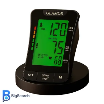 فشارسنج بازویی گلامور مدل DBP-1307 با نمایشگر رنگی