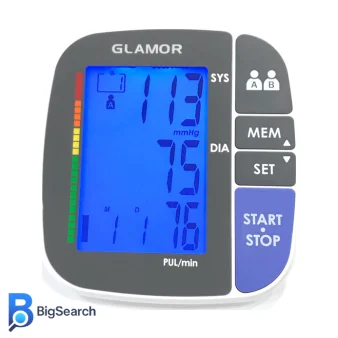 فشارسنج بازویی گلامور مدل TMB-1112NEW با نمایشگر رنگی