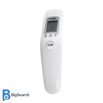 تب سنج بیورر FT90، تب سنج دیجیتال غیر تماسی با نمایشگر LCD و دامنه سنجش ۳۴.۰ تا ۴۲.۲ درجه