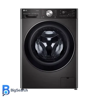 ماشین لباسشویی ال جی (LG) مدل F4V9BWP2EE، در جلو باز با دیگ استیل ۱۲ کیلوگرمی و سرعت چرخش ۱۴۰۰ دور