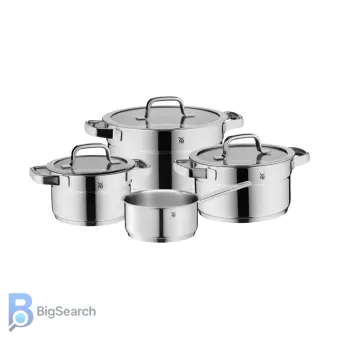 سرویس قابلمه دبلیو ام اف مدل Compact، با چیدمان درونهم و وزن ۷.۷۱ کیلوگرم