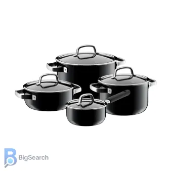 سرویس قابلمه دبلیو ام اف مدل Fusiontec Mineral، با کفه مغناطیسی مناسب اجاق القایی